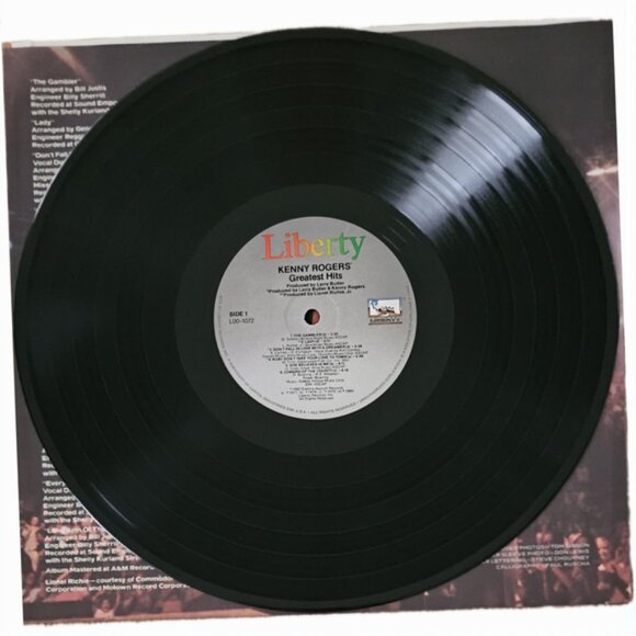 KENNY ROGERS•Greatest Hits•Liberty (#L00-1072)•Compilation, Stereo - Picture 2 of 8